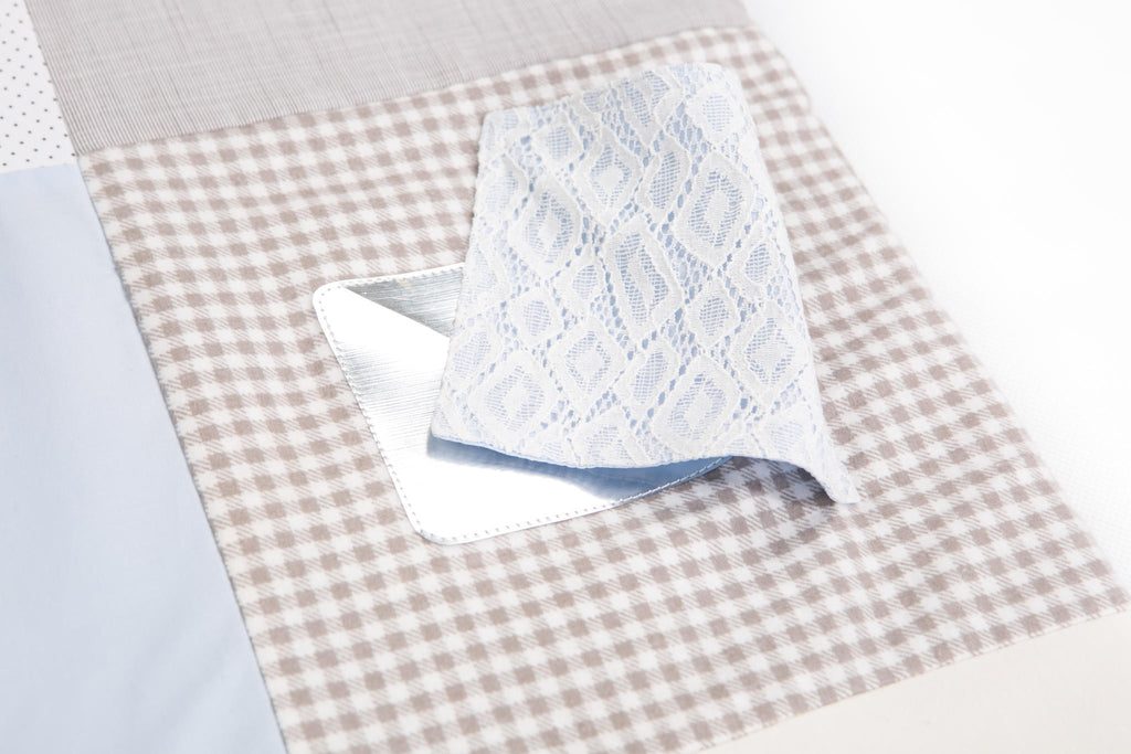 Speelkleed met speelbogen 100x100 blauw – afbeelding 3