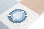 Speelkleed met speelbogen 100x100 blauw – afbeelding 4