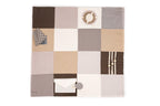 Speelkleed baby met speelbogen 100x100 cm bruin – afbeelding 3