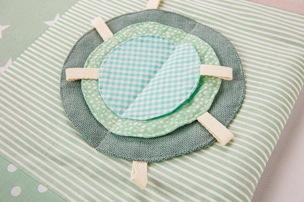 Speelkleed baby met speelbogen 100x100 cm mintgroen – afbeelding 5