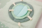 Speelkleed baby met speelbogen 100x100 cm mintgroen – afbeelding 5