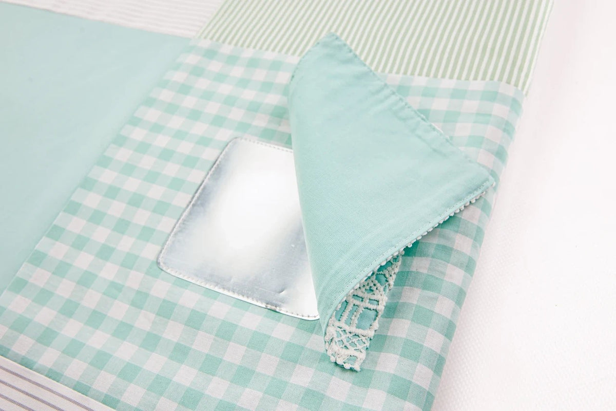 Speelkleed baby met speelbogen 100x100 cm mintgroen – afbeelding 6