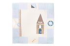 Speelkleed baby met speelbogen 120x120 cm blauw – afbeelding 3