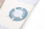 Speelkleed baby met speelbogen 120x120 cm blauw – afbeelding 4
