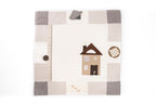 Speelkleed baby met speelbogen 120x120 cm bruin – afbeelding 3