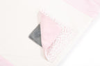 Speelkleed baby met speelbogen 120x120 cm roze – afbeelding 3