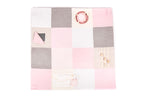 Speelkleed baby met sterren en speelbogen roze – afbeelding 2