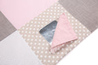 Speelkleed baby met sterren en speelbogen roze – afbeelding 5