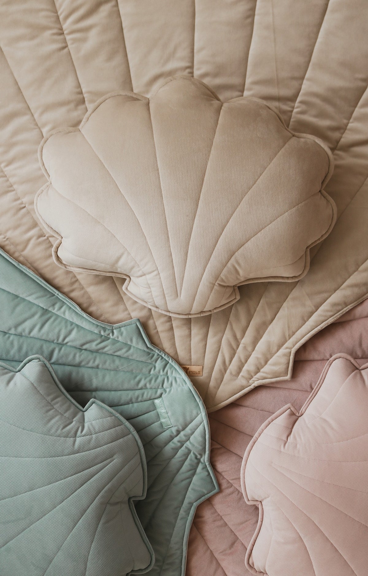 Speelkleed schelp velvet beige – afbeelding 12