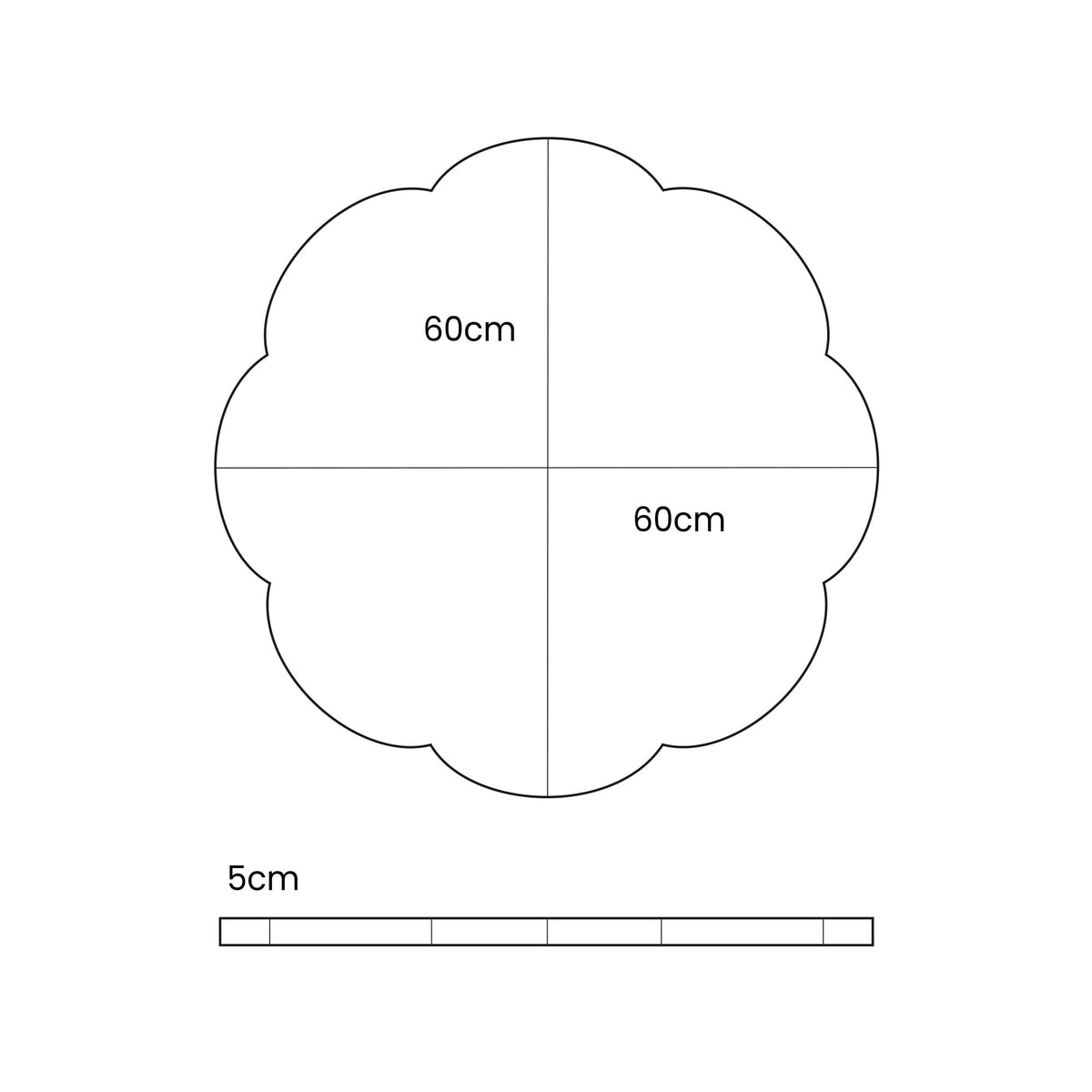 Speelkleed baby – speelmat wolk ecru – afbeelding 4