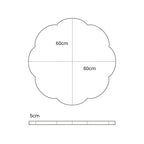 Speelkleed baby – speelmat wolk poederroze – afbeelding 4
