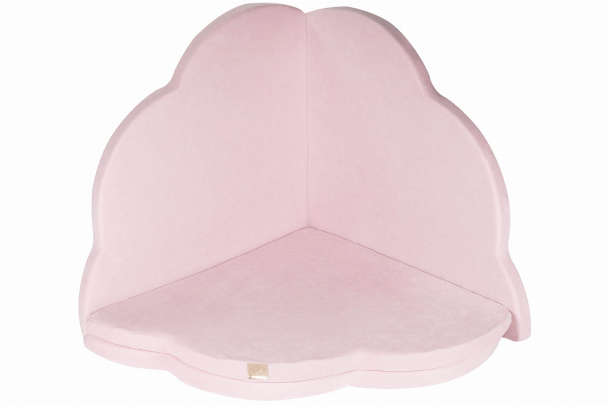 Speelkleed baby – speelmat wolk roze velvet – afbeelding 5