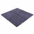 Speelkleed vierkant velvet blauwgrijs