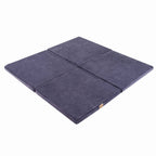 Speelkleed vierkant velvet blauwgrijs