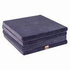 Speelkleed vierkant velvet blauwgrijs – afbeelding 3