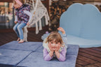 Speelkleed vierkant velvet blauwgrijs – afbeelding 6