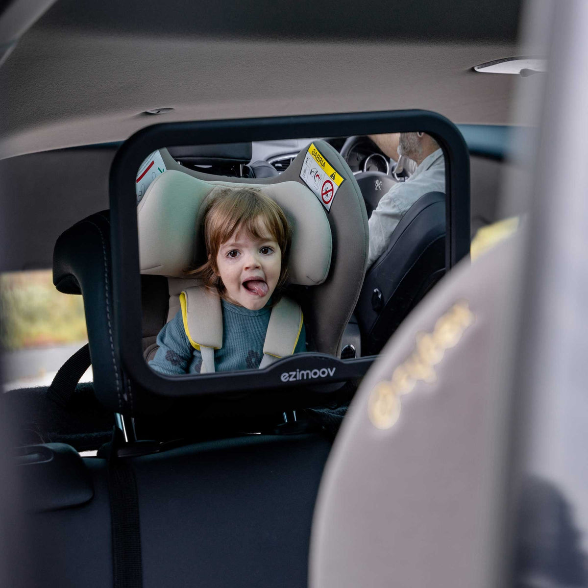 Spiegel auto baby Square rechthoekig – afbeelding 4
