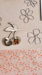 Spiegel kinderkamer kers – hout en acryl – afbeelding 3