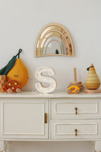 Spiegel kinderkamer regenboog – hout en acryl – afbeelding 2
