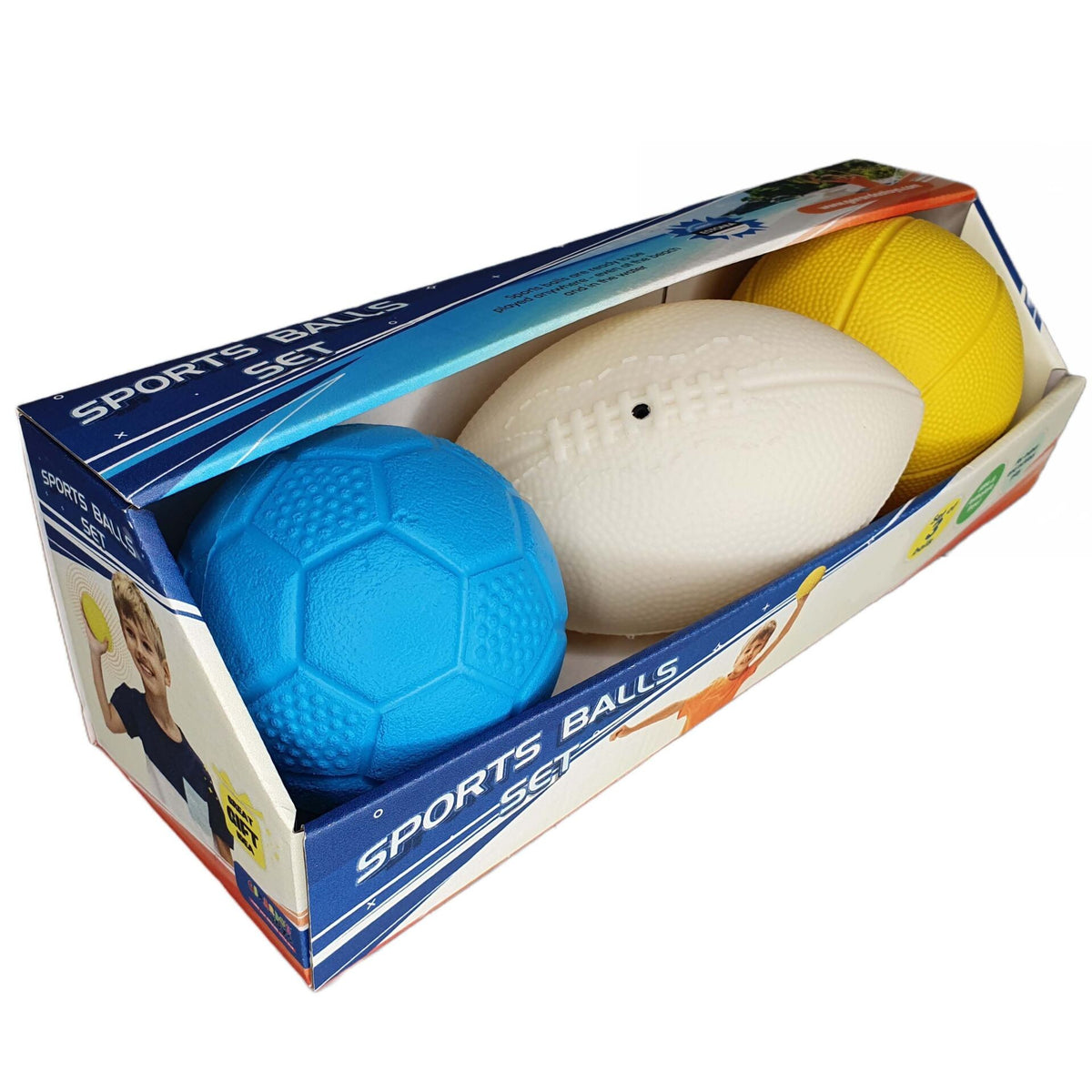 Sportballen set van 3 voor kinderen
