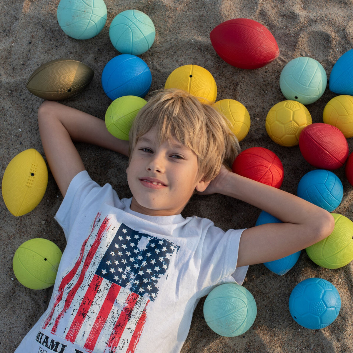 Sportballen set van 4 voor kinderen – afbeelding 5