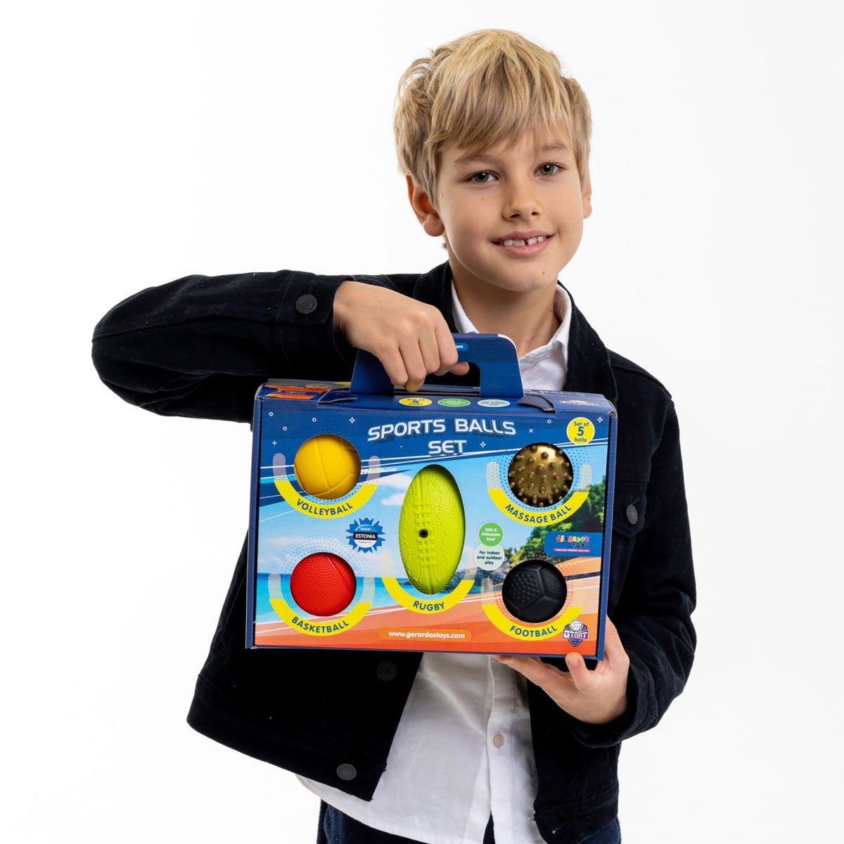 Sportballen set van 5 voor kinderen – afbeelding 2