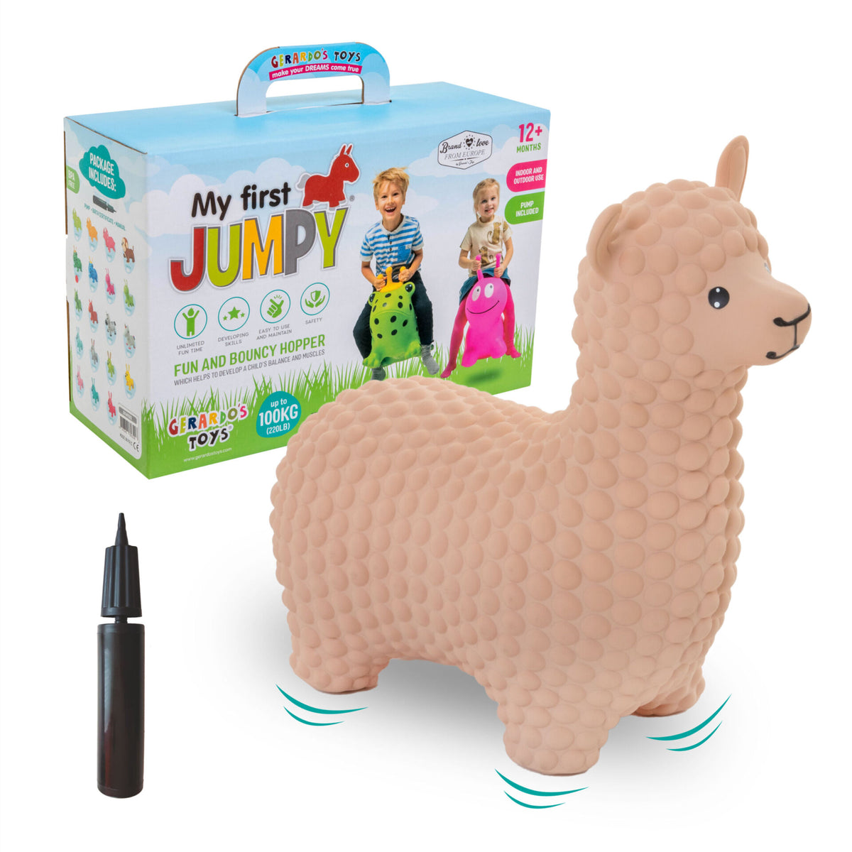 Springdier alpaca beige – afbeelding 3