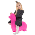 Springdier alpaca roze – afbeelding 2