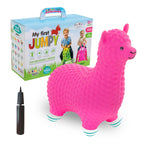 Springdier alpaca roze – afbeelding 3