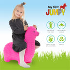 Springdier alpaca roze – afbeelding 4
