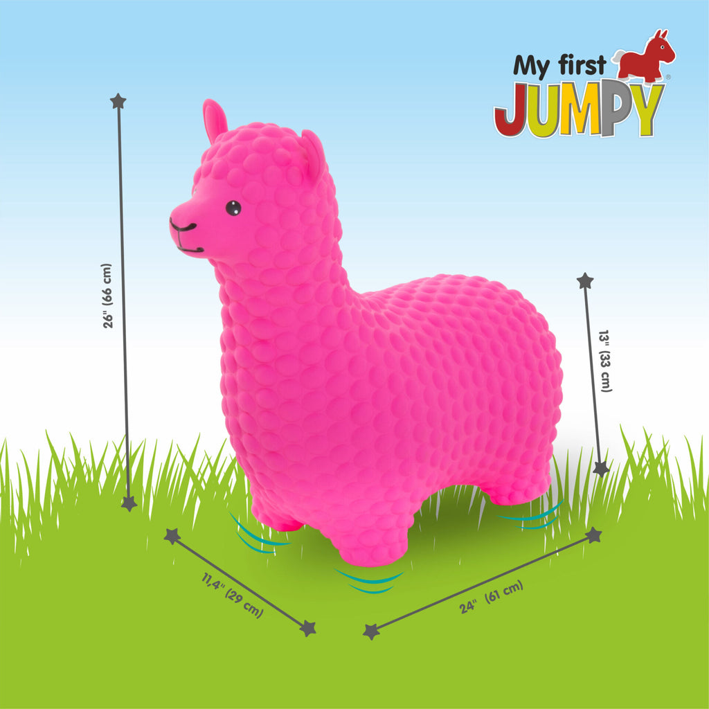 Springdier alpaca roze – afbeelding 6