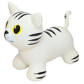 Springdier Jumpy kat wit met zwarte strepen