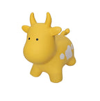 Springdier Jumpy koe geel met witte vlekken