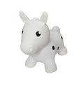 Springdier Jumpy paard wit met zwarte stippen