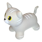 Springdier kat grijs