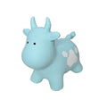 Springdier koe blauw