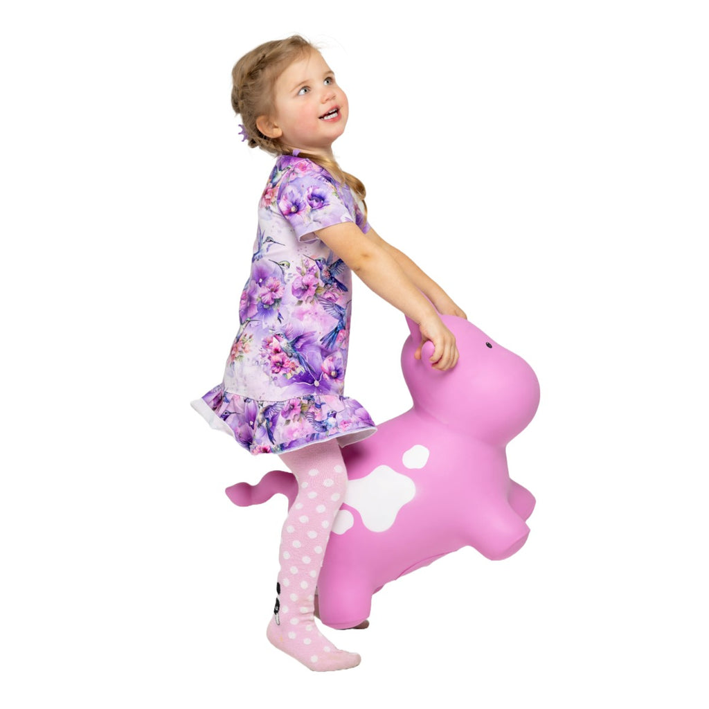 Springdier koe roze – afbeelding 2