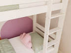 Stapelbed ALPY huisbed met ladder 90x200 cm – afbeelding 9