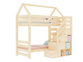 Stapelbed ALPY huisbed met opbergtrap 90x200 cm – afbeelding 9