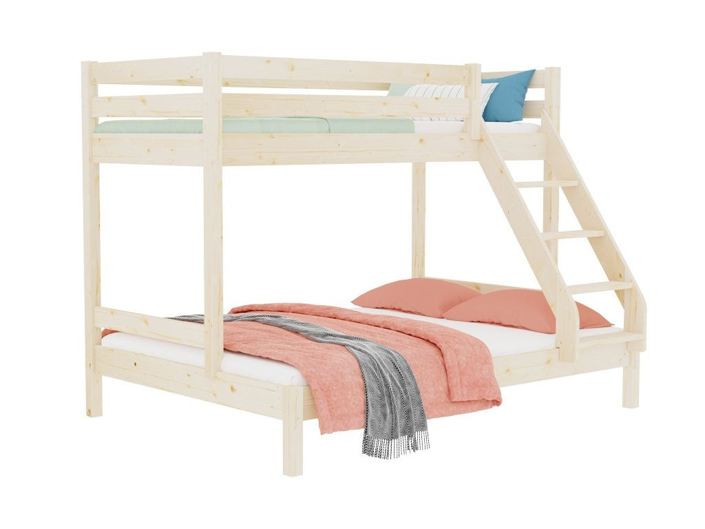 Stapelbed ARARAT voor drie kinderen – hout – afbeelding 7
