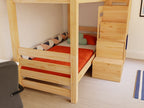 Stapelbed ATLAS met opbergtrap 90x200 cm – afbeelding 6