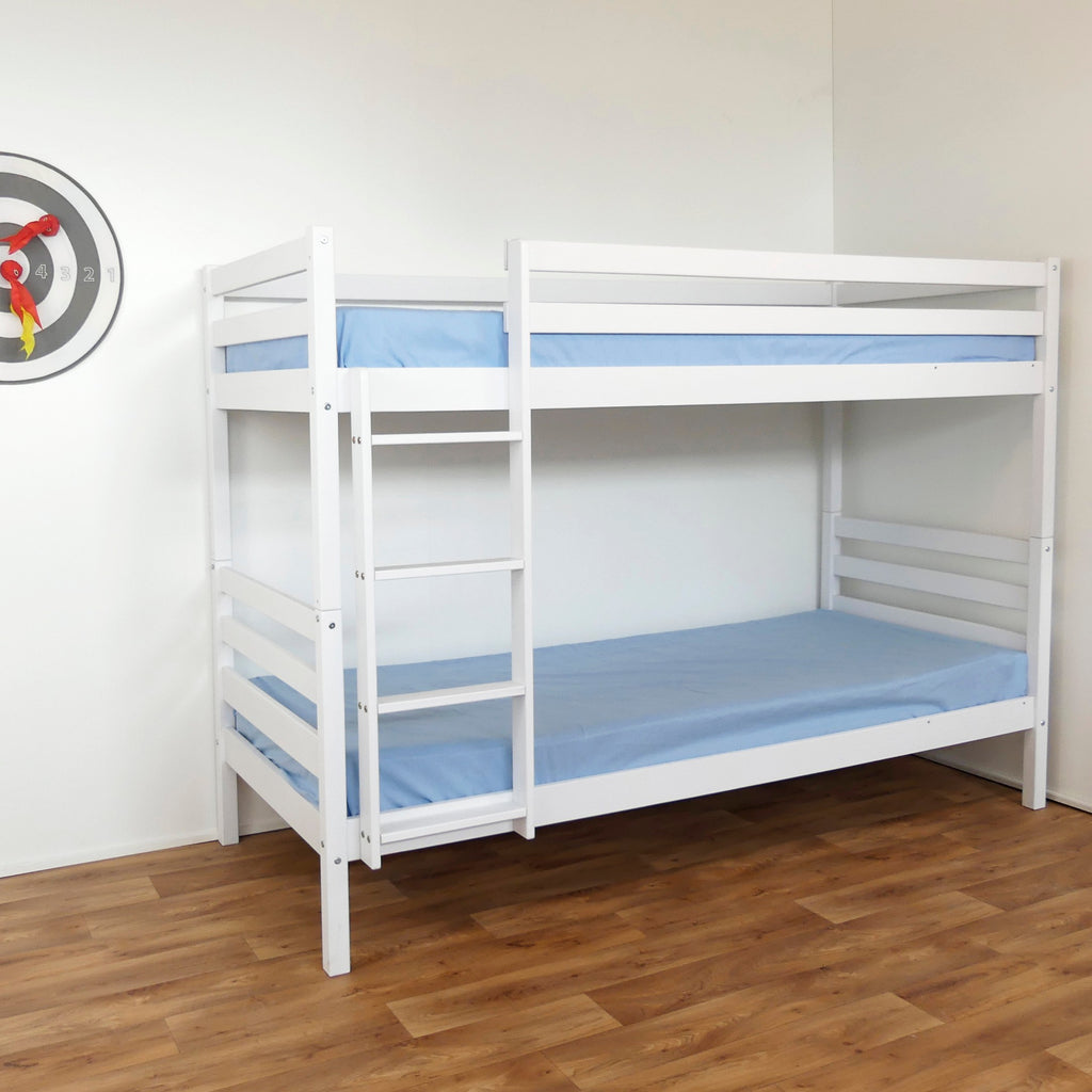 Stapelbed berkenhout – splitsbaar in twee losse bedden – afbeelding 2