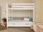 Stapelbed Atlas met ladder 90x200 naturel – afbeelding 6