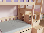 Stapelbed PLOTTY met opbergtrap 90x200 cm – afbeelding 10