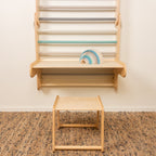 Tafel en stoel voor het leg&go klimrek met Zweedse wand – afbeelding 4