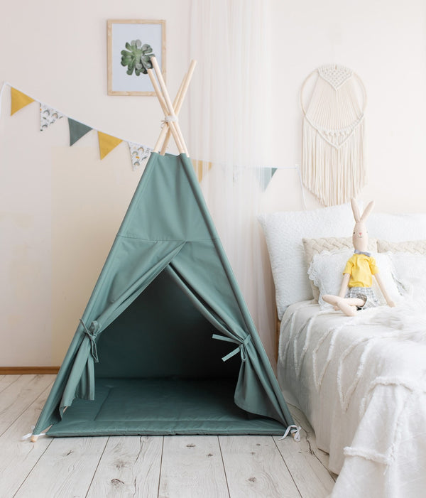 Tipi Tent Kiekeboe Saliegroen