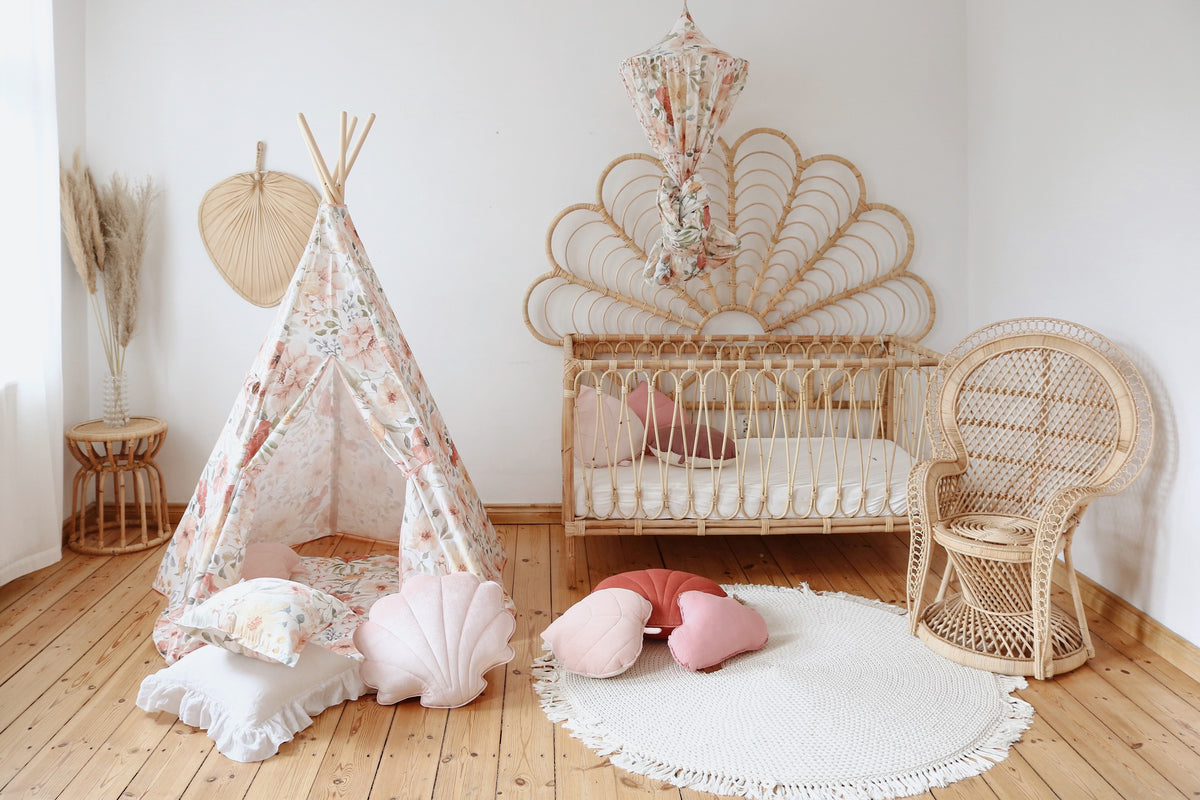 Tipi Tent Flower Power – afbeelding 3