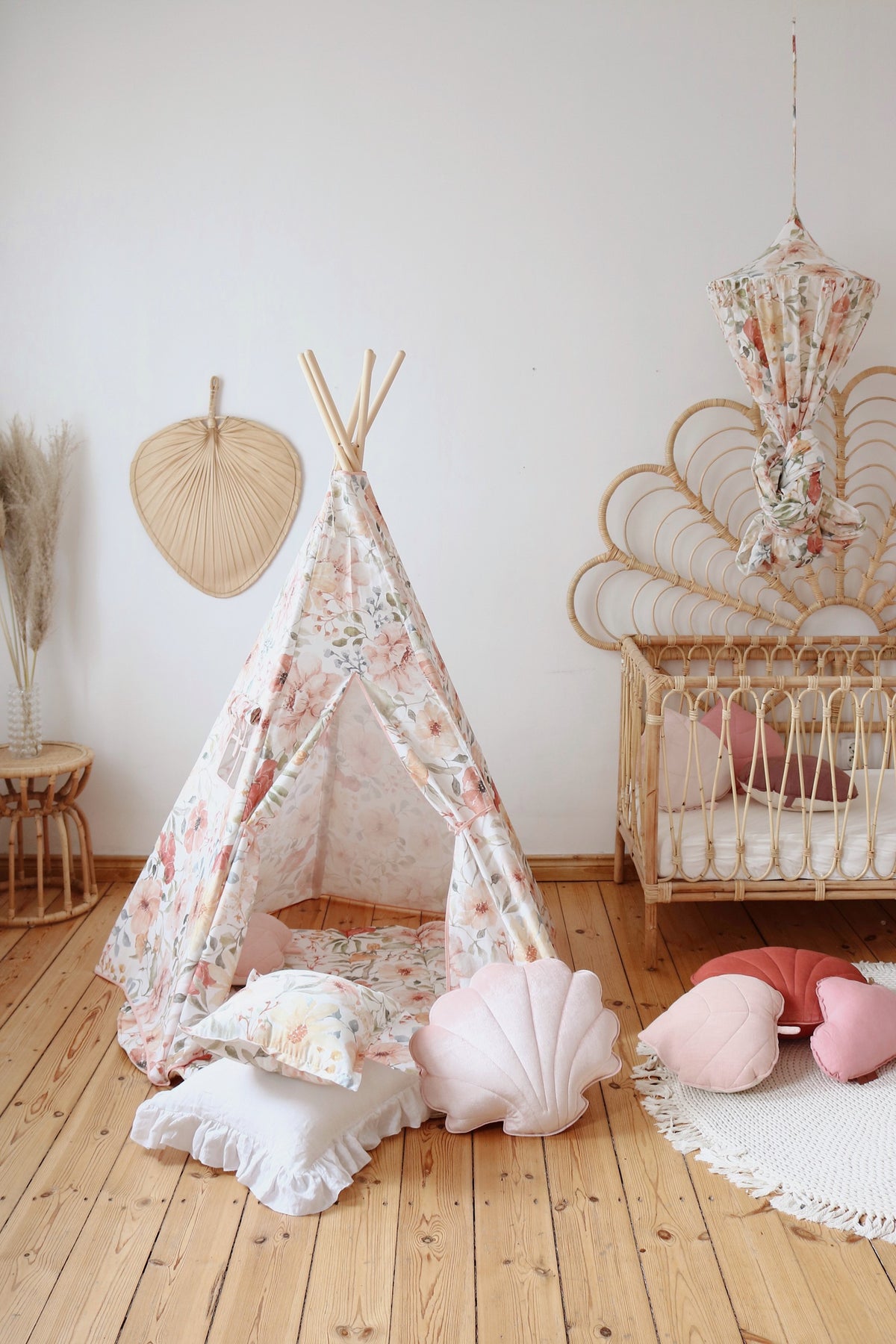 Tipi Tent Flower Power – afbeelding 4