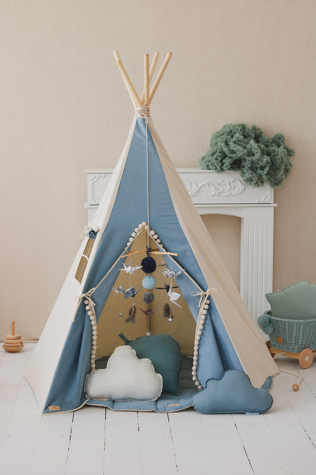 Tipi Tent Jeans met Pompons – afbeelding 3