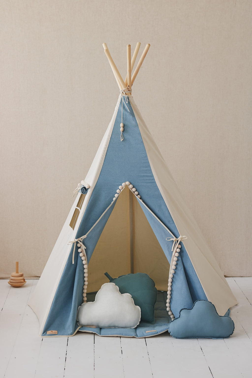 Tipi Tent Jeans met Pompons – afbeelding 4
